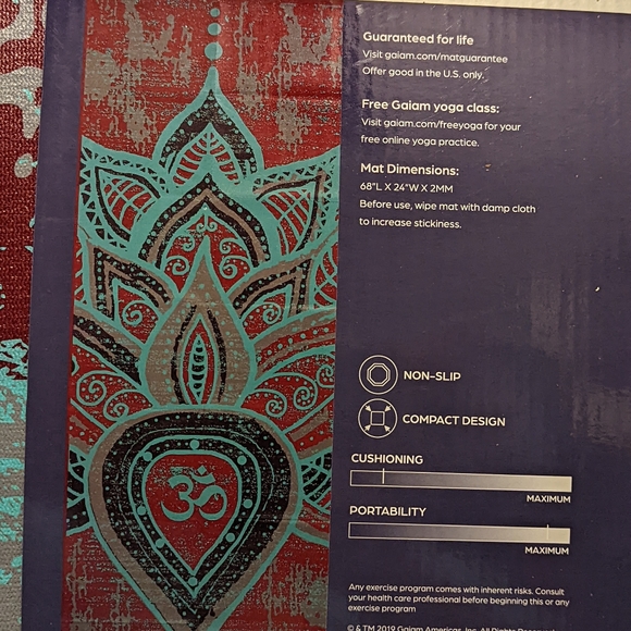 Yoga Mat Foldable from Gaiam - Picture 4 of 5